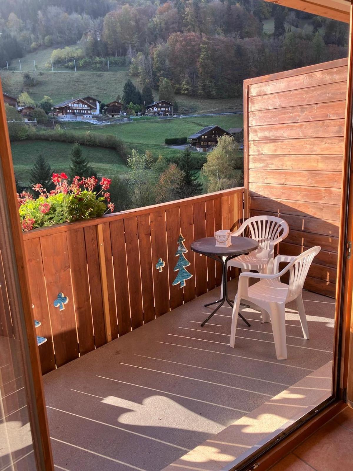 Studio Cosy Escape Val dʼIlliez Exterior foto