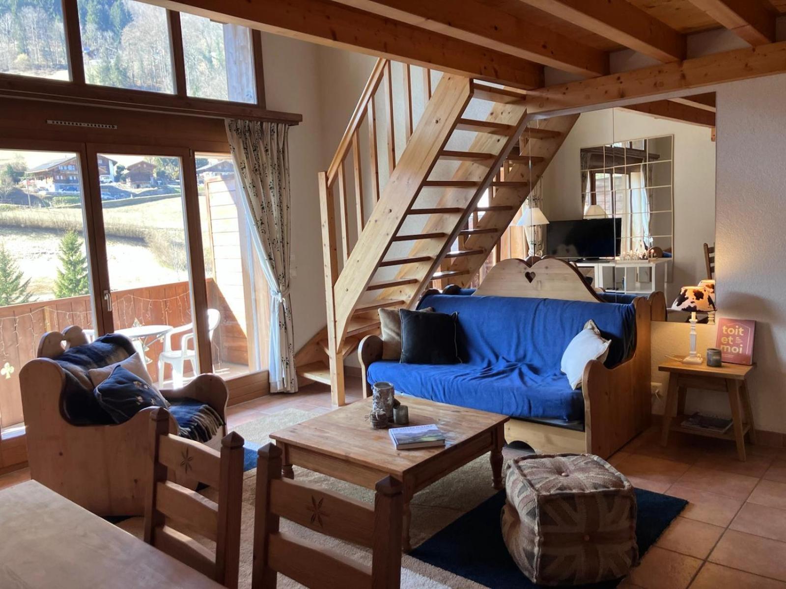 Studio Cosy Escape Val dʼIlliez Exterior foto